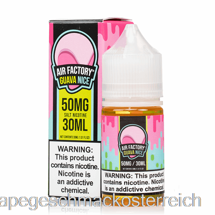 Guava Nice - Air Factory Salt - 30 Ml 50 Mg Vape-Geschmack